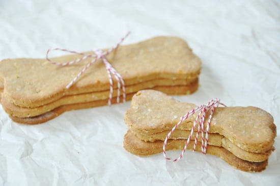 Vegan Peanut Butter and Carrot Dog Cookies