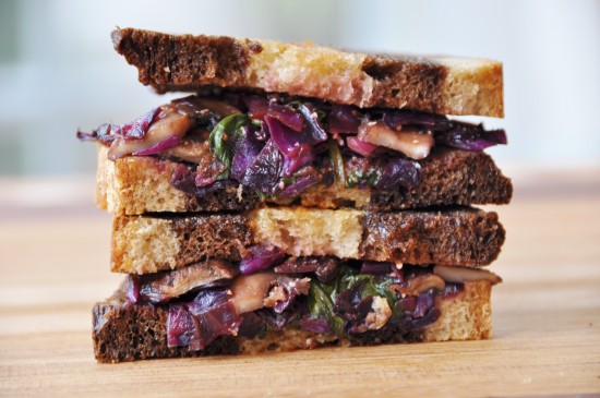 Vegan Vegetable Reuben Sandwich