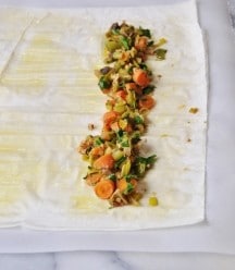 Phyllo Dough with Filling