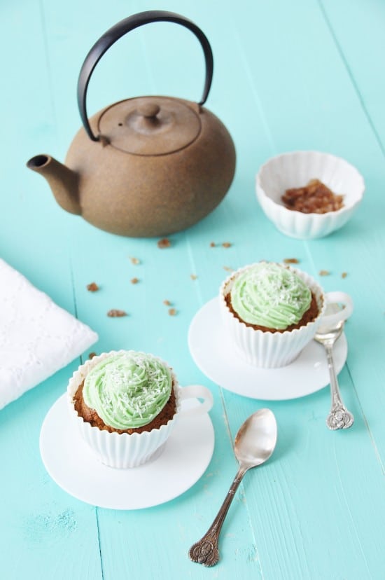 Matcha Green Tea Cupcakes