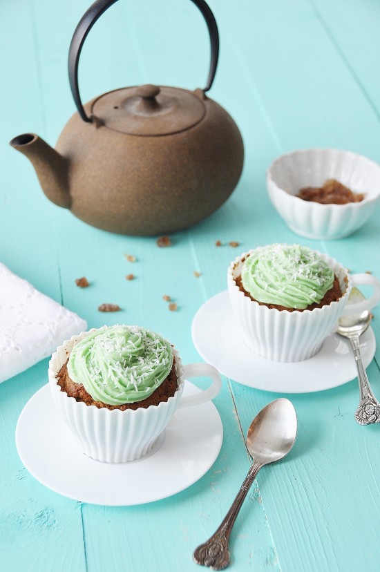 Matcha Green Tea Cupcakes