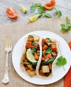 Sweet Potato and Tofu Tacos
