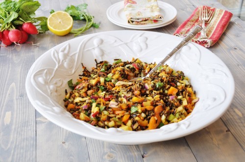 Wild Rice Vegetable Pilaf