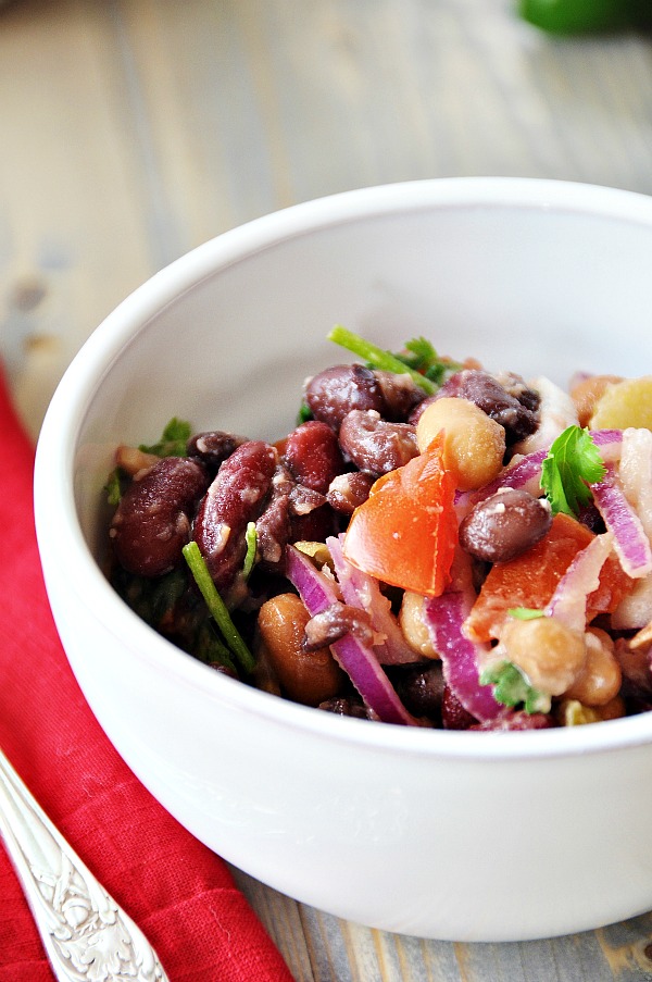 Spicy 3 Bean Salad