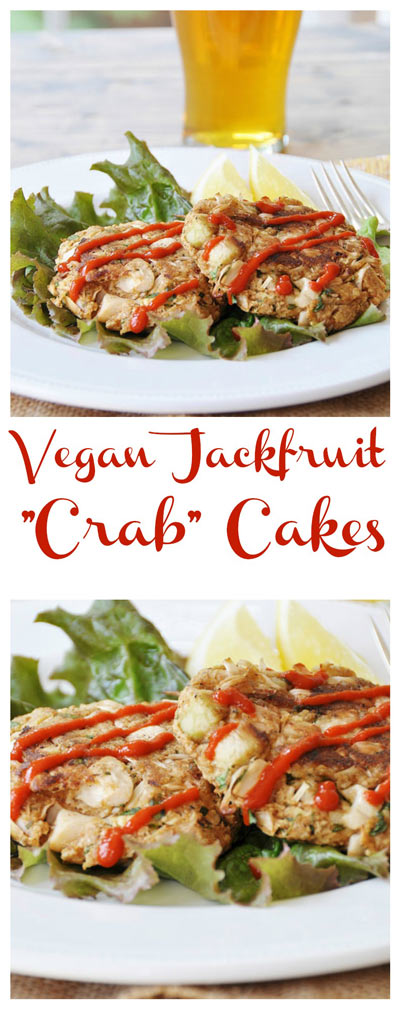 Vegan Jackfruit "Crab" Cakes