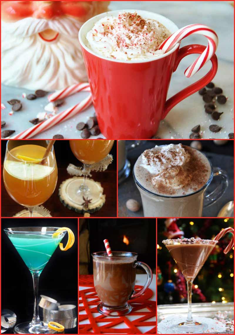 From morning to night, these 6 holiday drink recipes will make everything merrier. www.veganosity.com