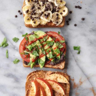 Simple, easy, healthy, and vegan toast that's delicious! Make it for breakfast, lunch, dinner, or a snack! www.veganosity.com