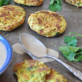 Crispy oven fried falafel for dinner! This is an easy and healthier version of deep fried falafel.