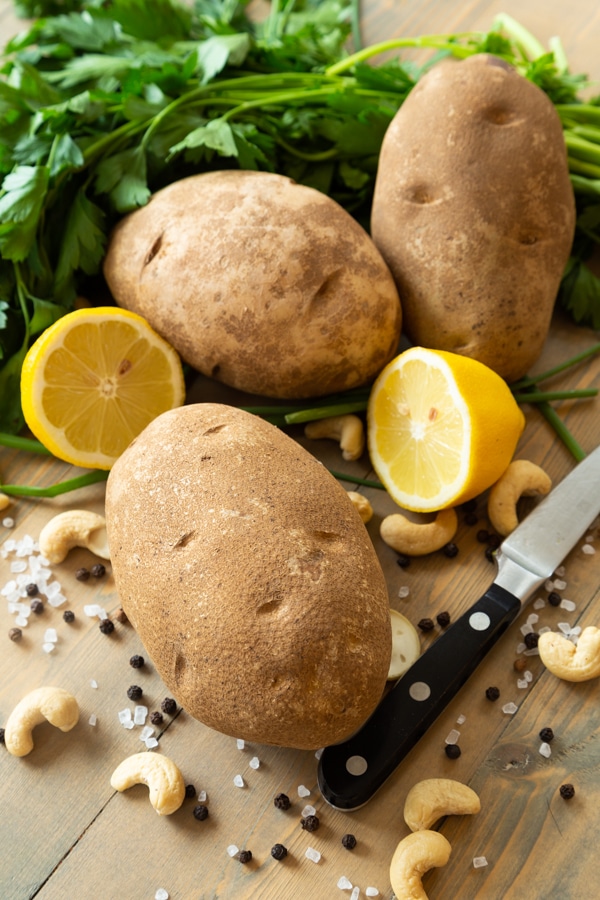 Twice Baked Ranch potato ingredients